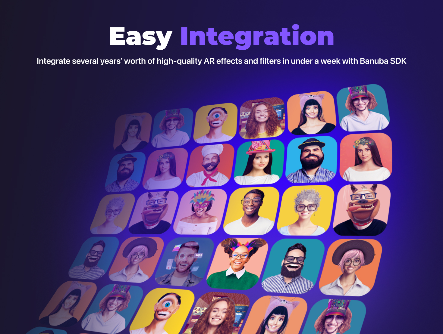 screenshot of Face AR SDK